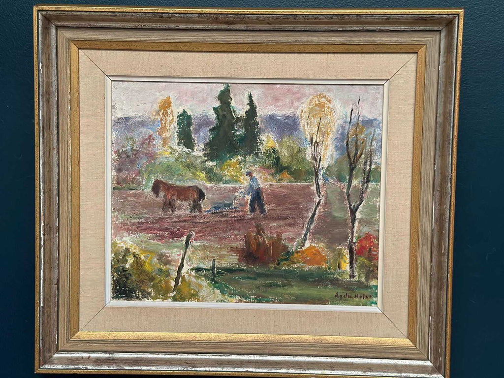 “Spring Plowing” by Agda Holst