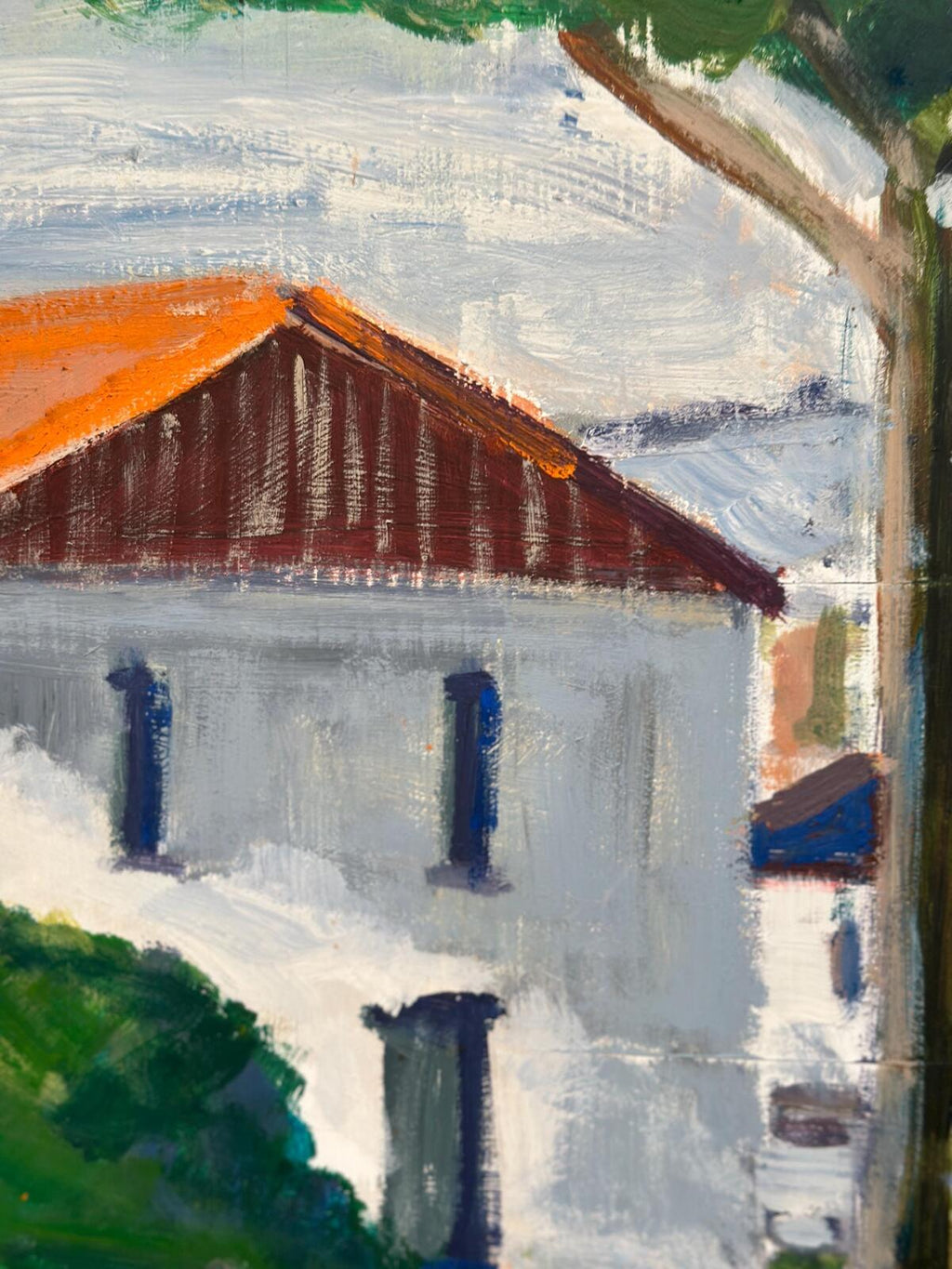 “Tree by the House” by L. Niklasson