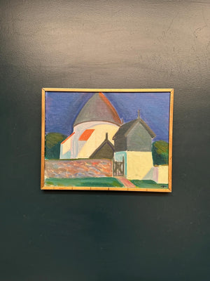 “Round Kyrkby, Bornholm” by Eric Elfvén