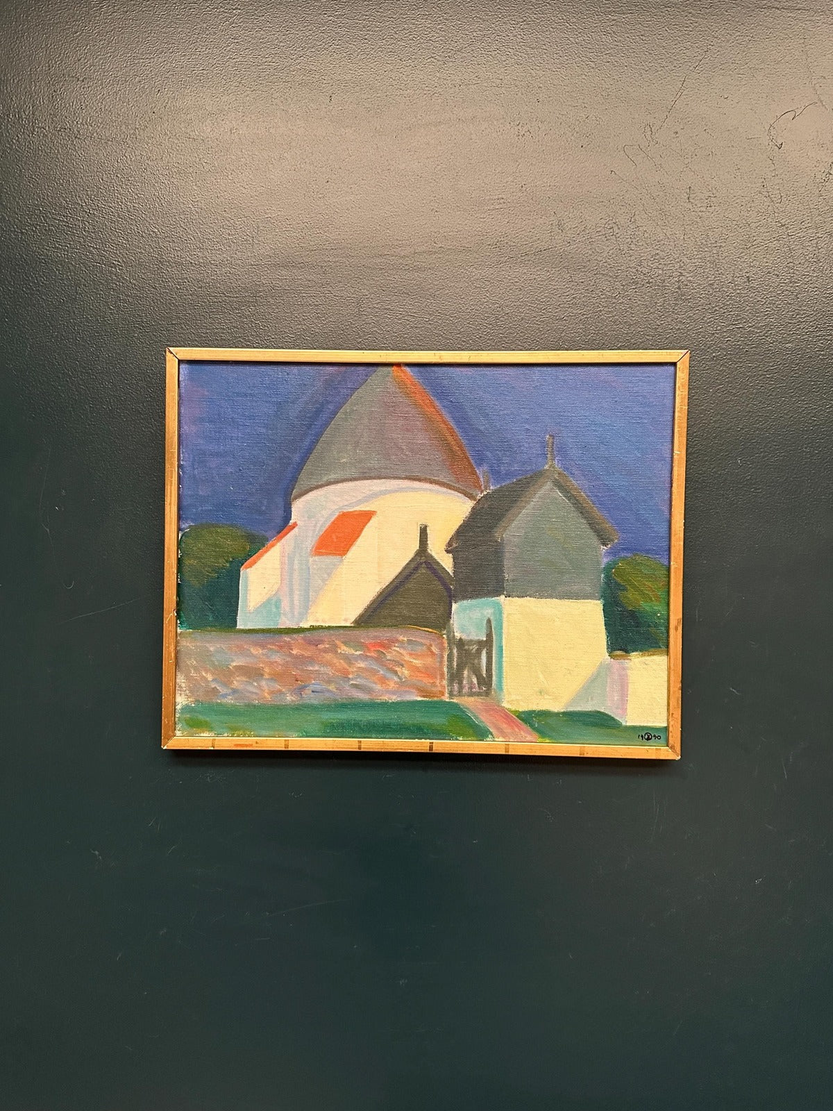 “Round Kyrkby, Bornholm” by Eric Elfvén