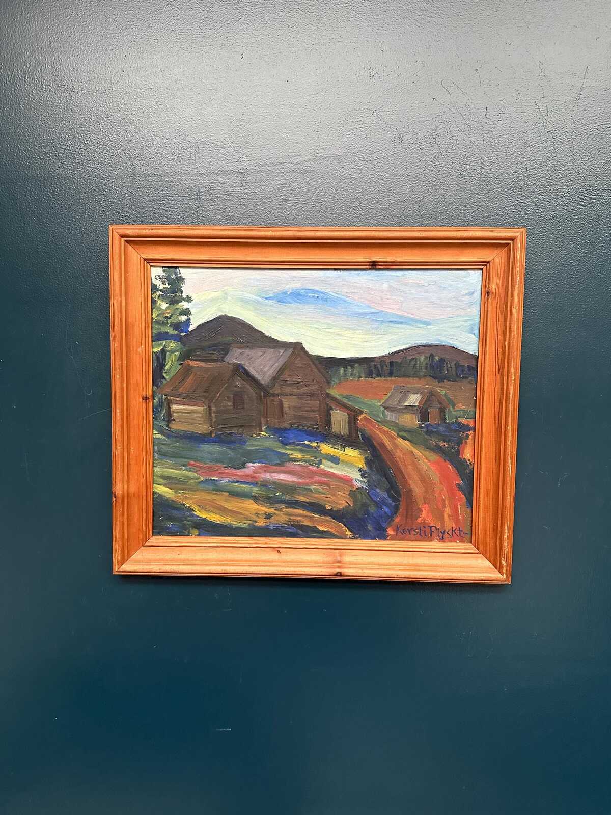 “Mountain Landscape” by Kersti Flyckt