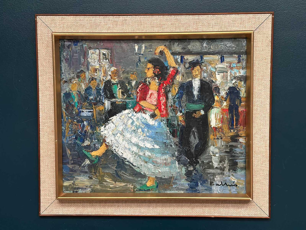 Dancing Couple in Lively Setting