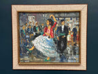 Dancing Couple in Lively Setting