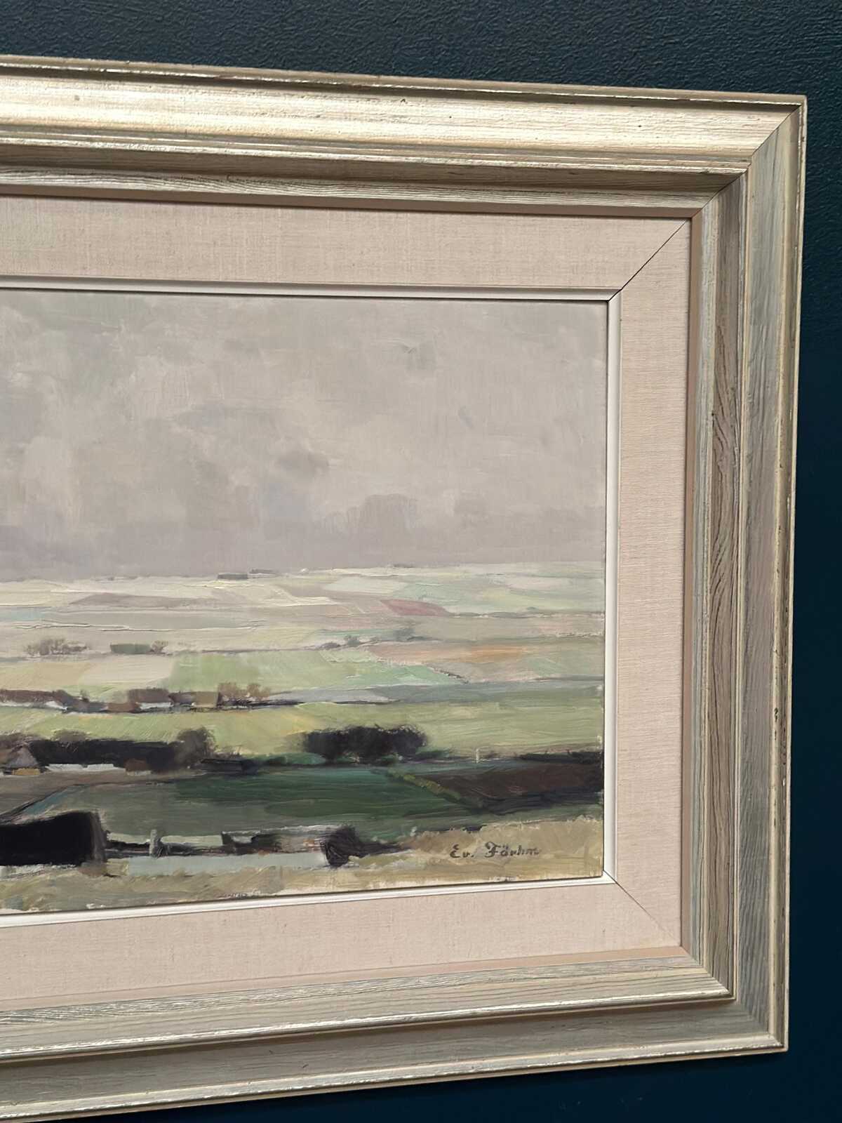 “Scanian Landscape” by Evert Färhm (1901–1971)