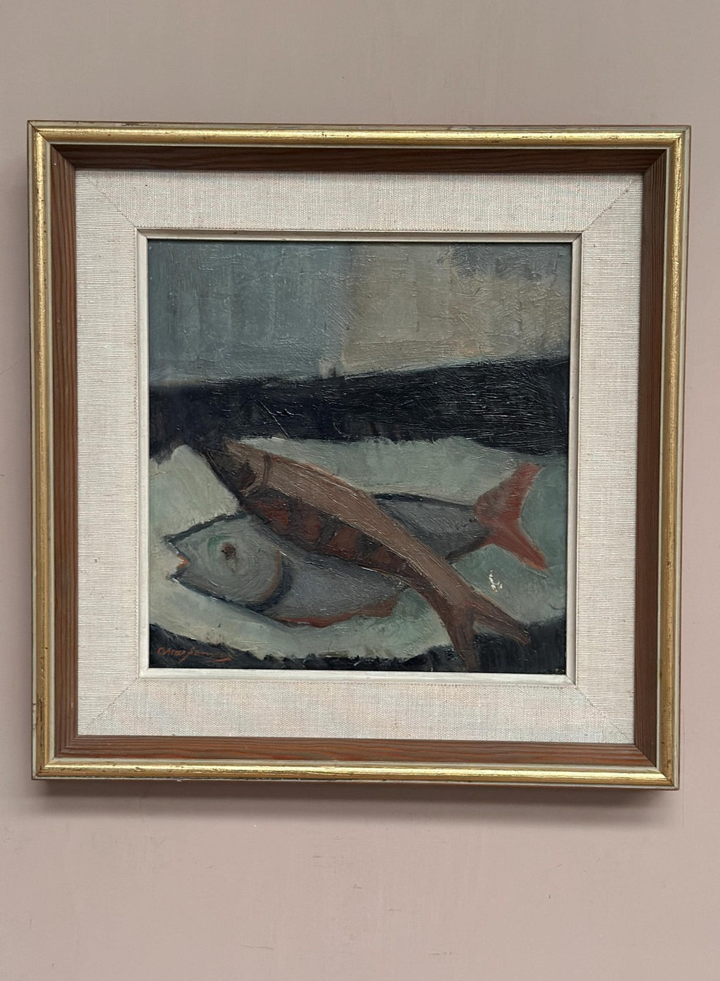 “Still Life with Fish” by Oscar Jonsson