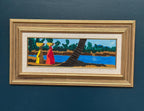 “Female Figures by a Stream” Attributed to Lars Norrman
