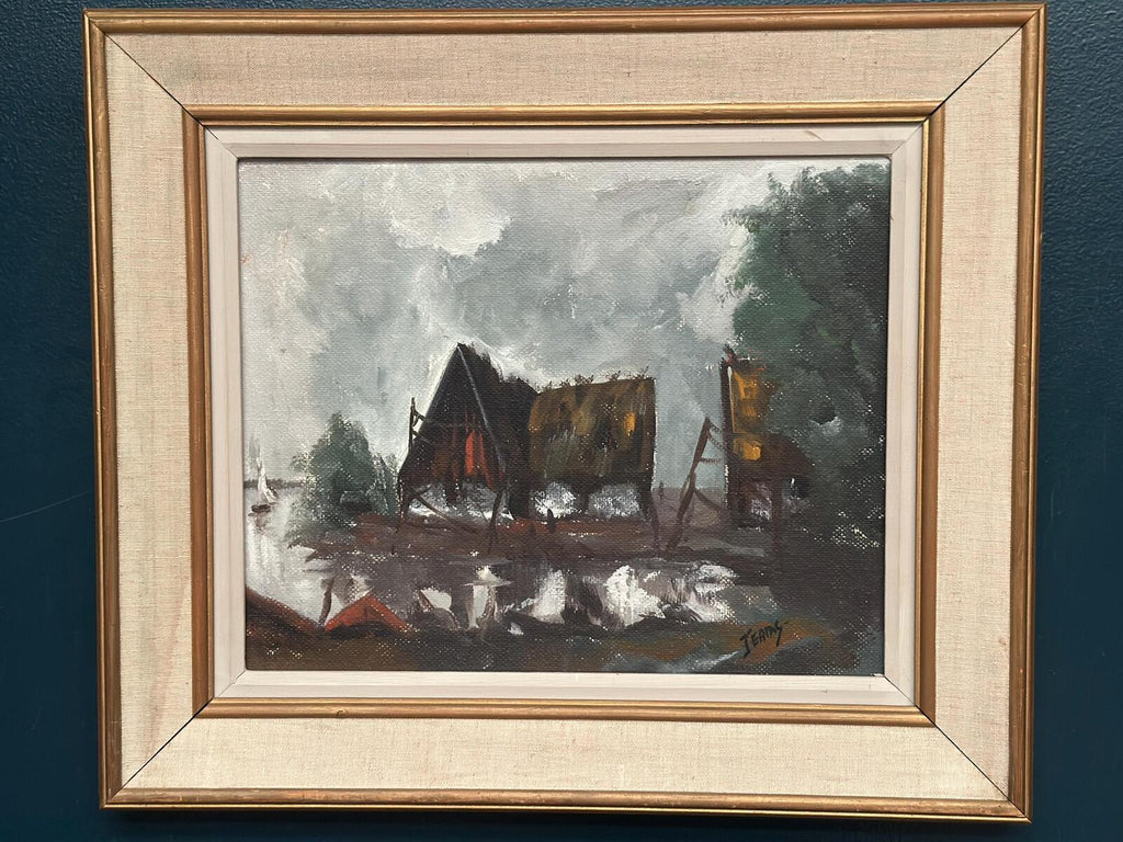 “Cabin by the Water” by Jeams