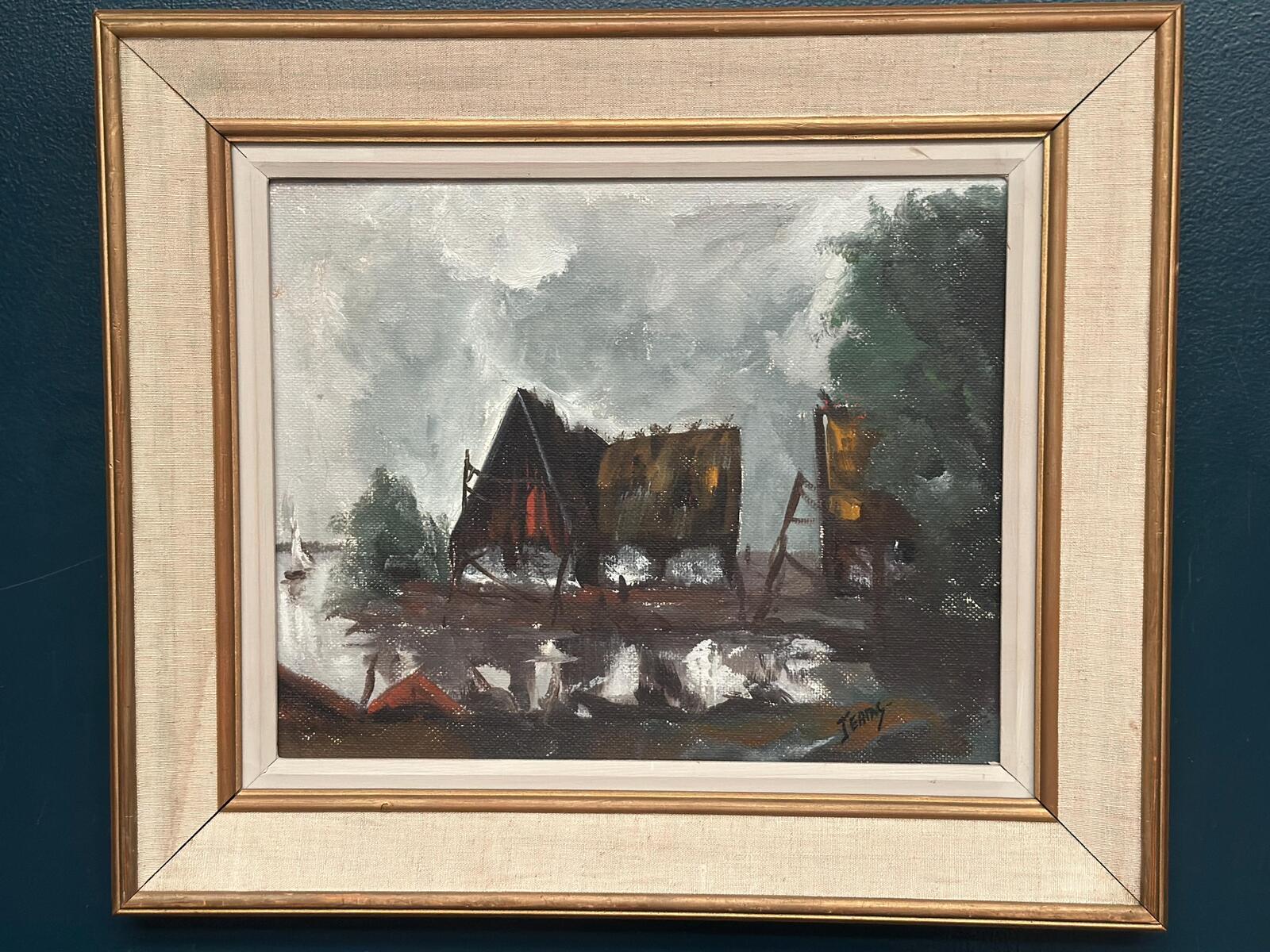 “Cabin by the Water” by Jeams