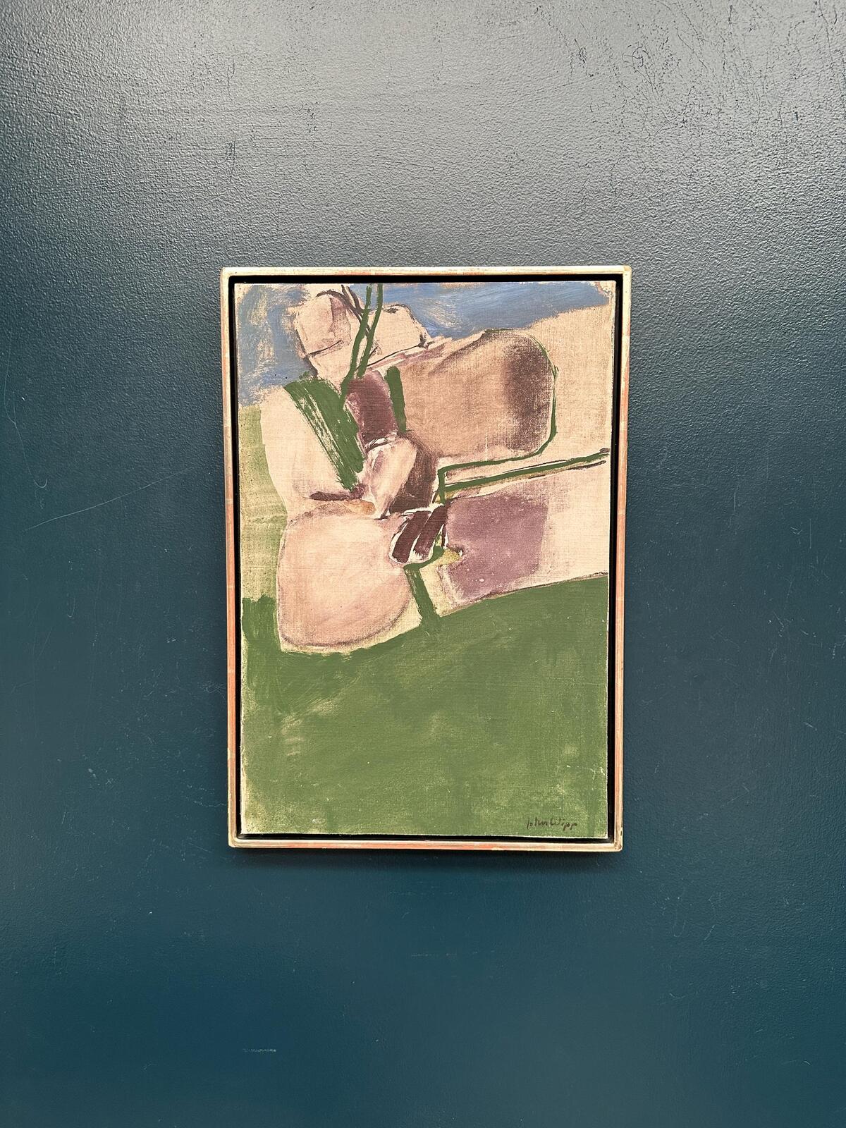 “Abstract” by John Wipp (1927–2005)