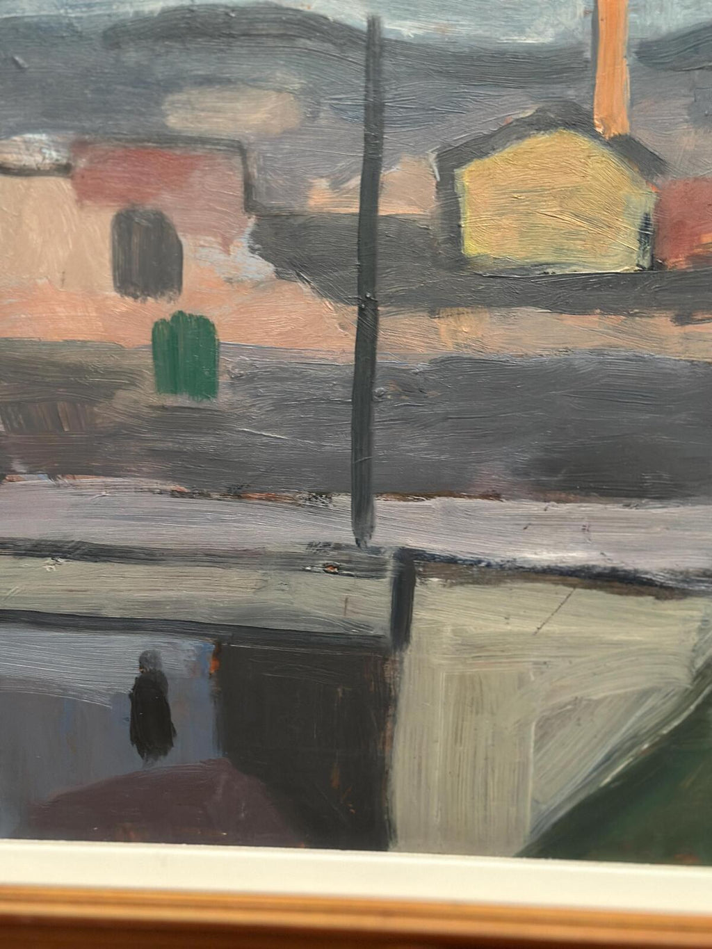 “Buildings and Chimney” by Åke Winnberg