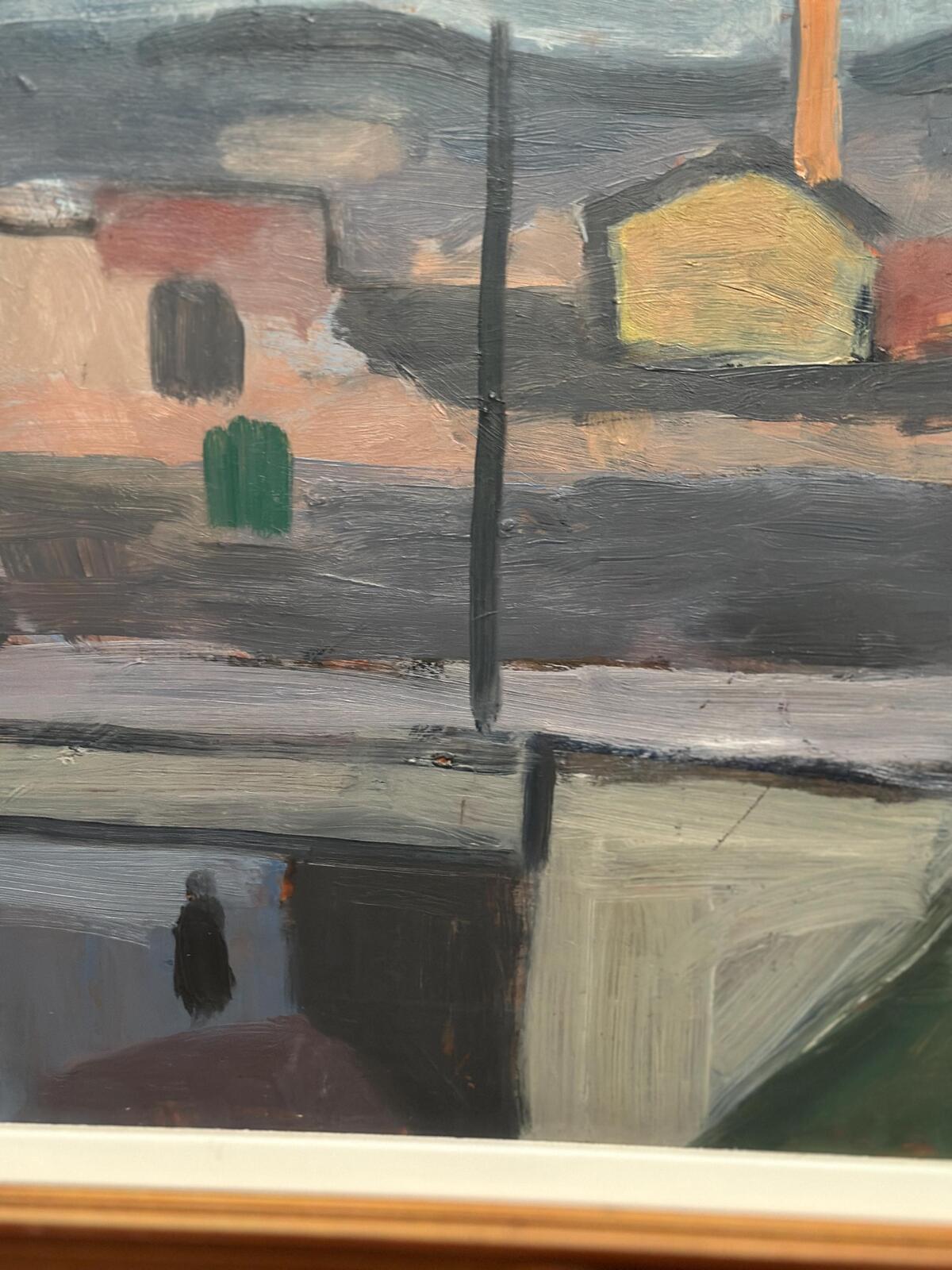 “Buildings and Chimney” by Åke Winnberg