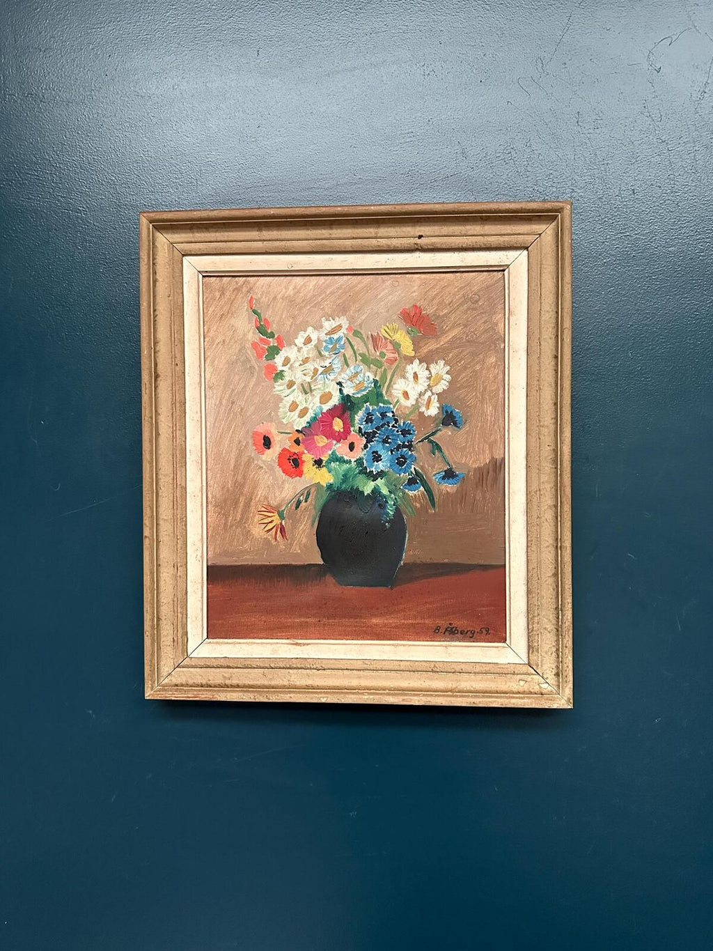 “Flowers in Vase” by B. Åberg