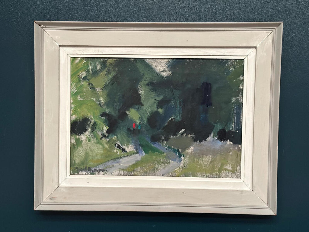 “Figures on Winding Path” by Karl Niemann