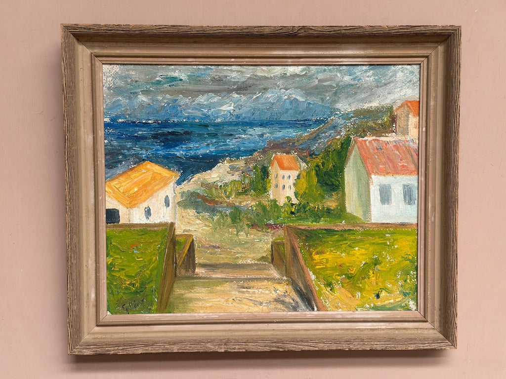 Coastal Landscape with House