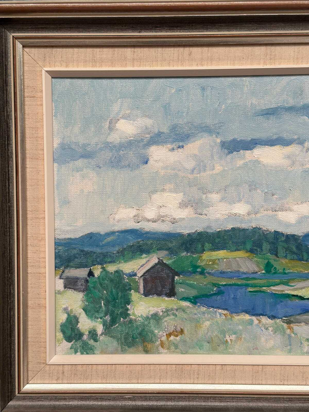 “Landscape” by Evald Hedenström (1909–1997)