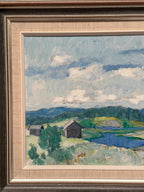 “Landscape” by Evald Hedenström (1909–1997)
