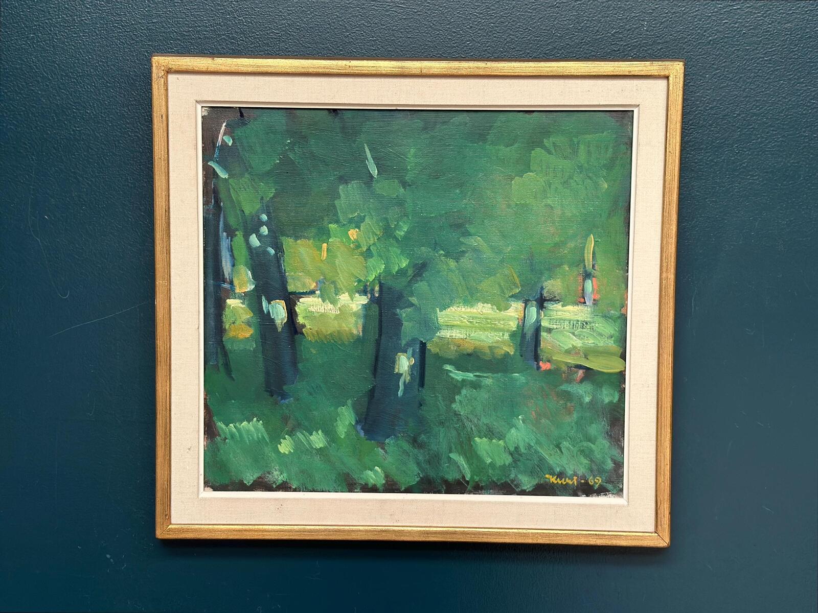 “Forest Grove” by Kurt Rubank (1923–2006) – Dated 1969