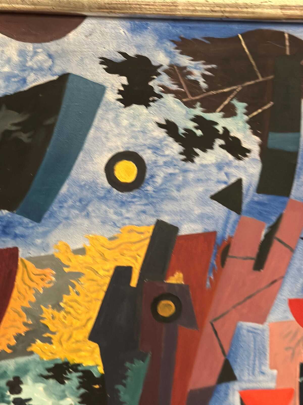 “Abstract Composition” by Manfred Bluth