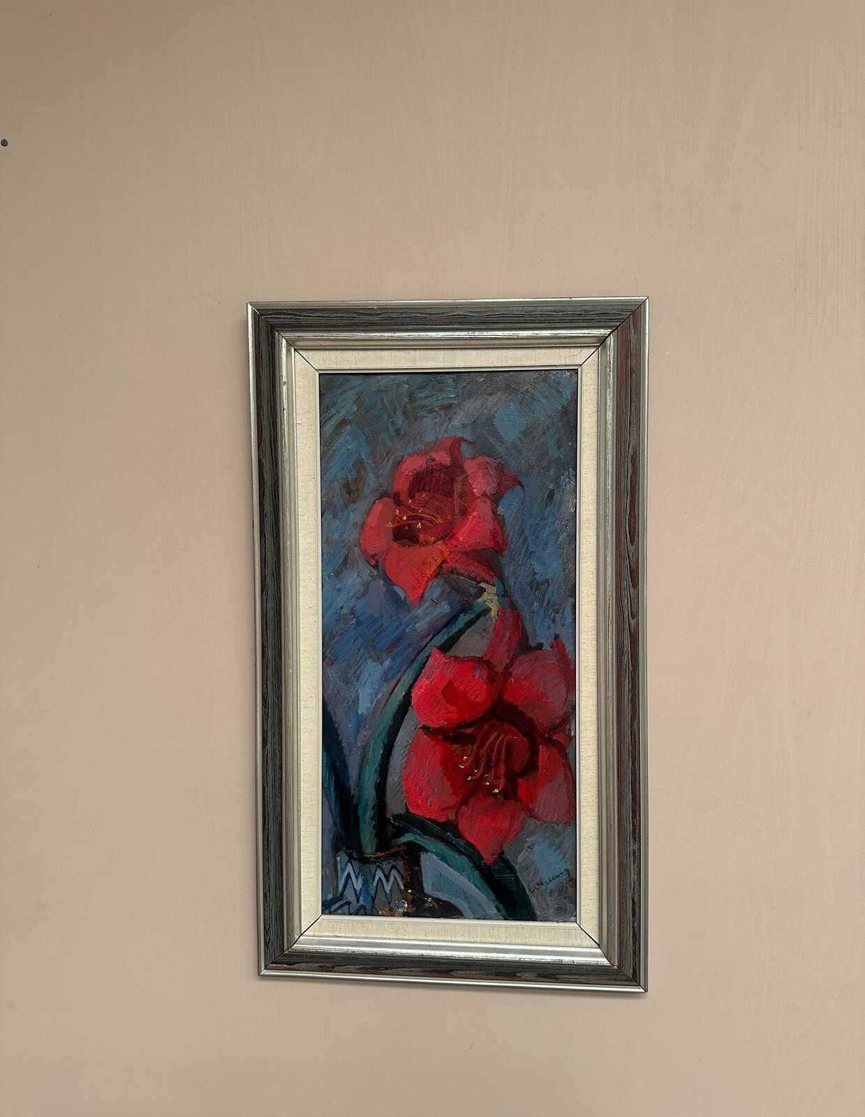 “Red Flowers” by Bertil Wahlberg