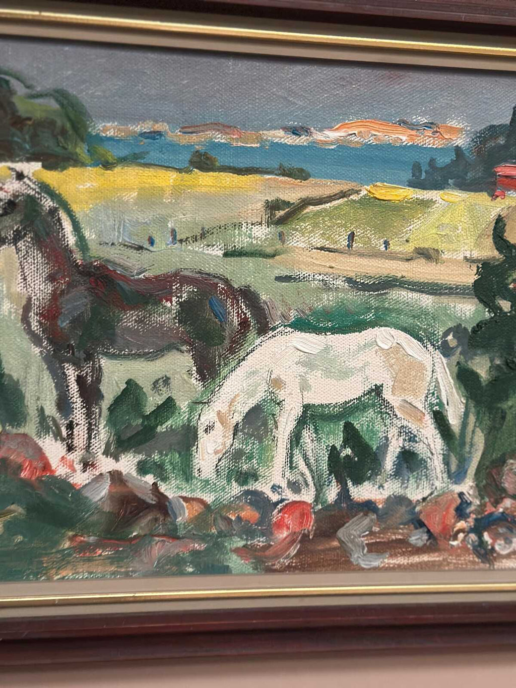 Landscape with Horses