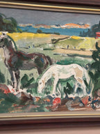 Landscape with Horses