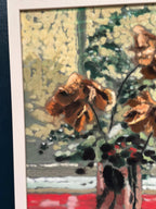 “Vissnade rosor” by Gustav Herbert Carlsson (1912–1991)