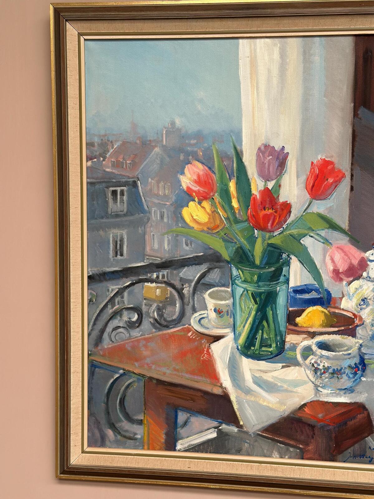 Quiet Morning in Paris by Johannes Meyer Andersen