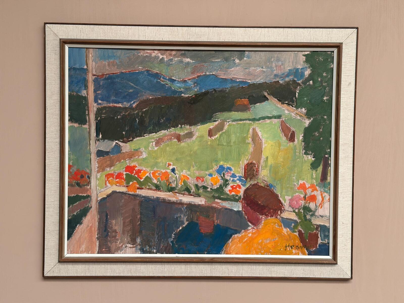 “Balcony View” by John Hedman