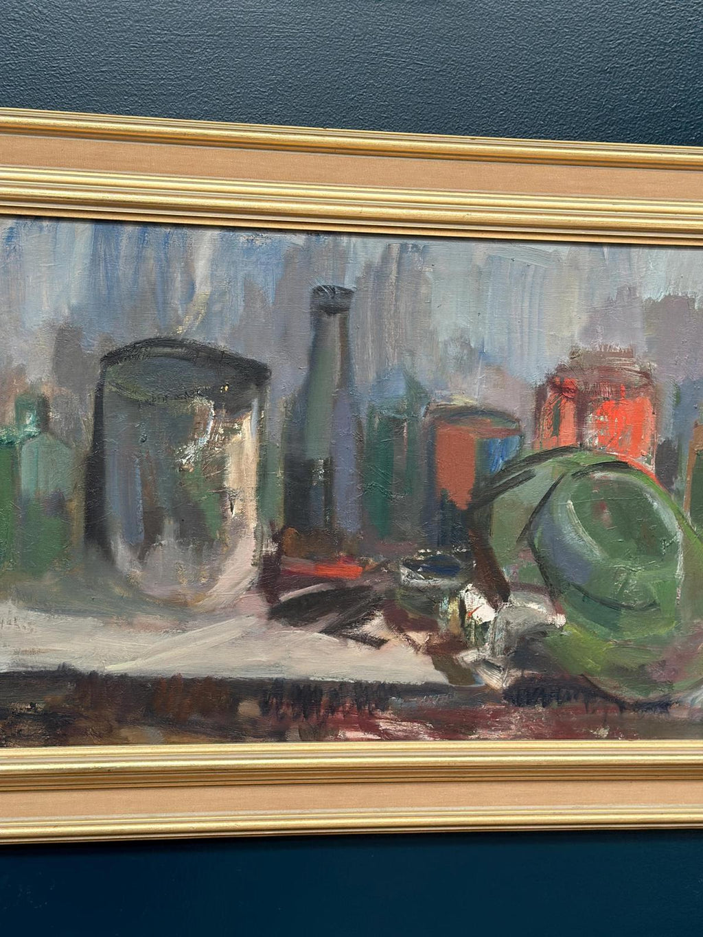 “Hat and Bottles ” by Jerzy Luczak
