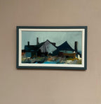 “Huts on the Coast” (Attributed to Kai C.