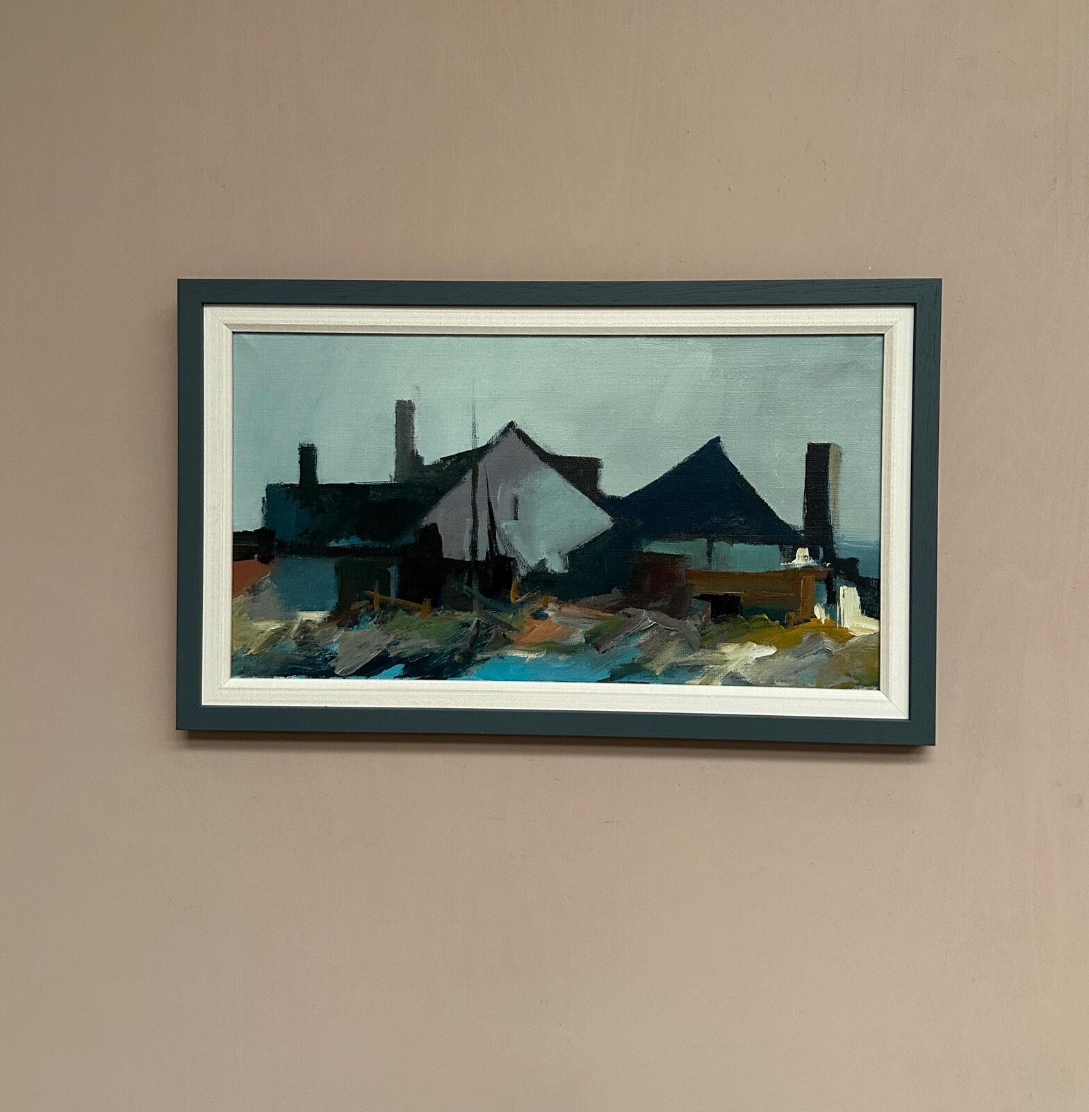 “Huts on the Coast” (Attributed to Kai C.