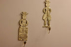 Pair of Mid-Century Brass Danish Sconces