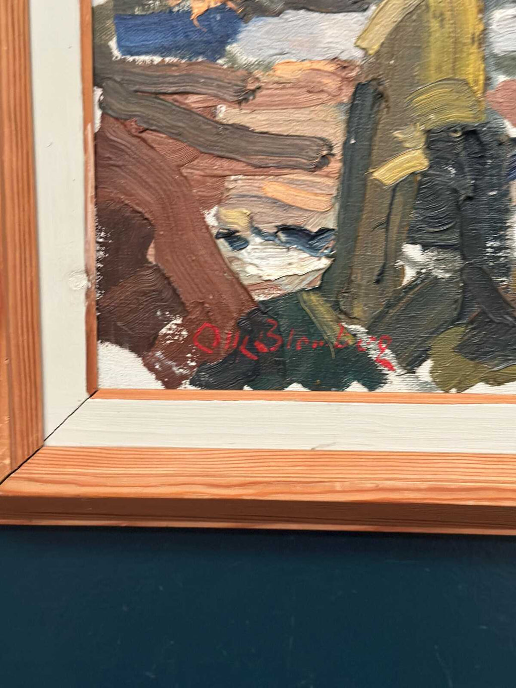 “Cubist Landscape” by O. Blomberg