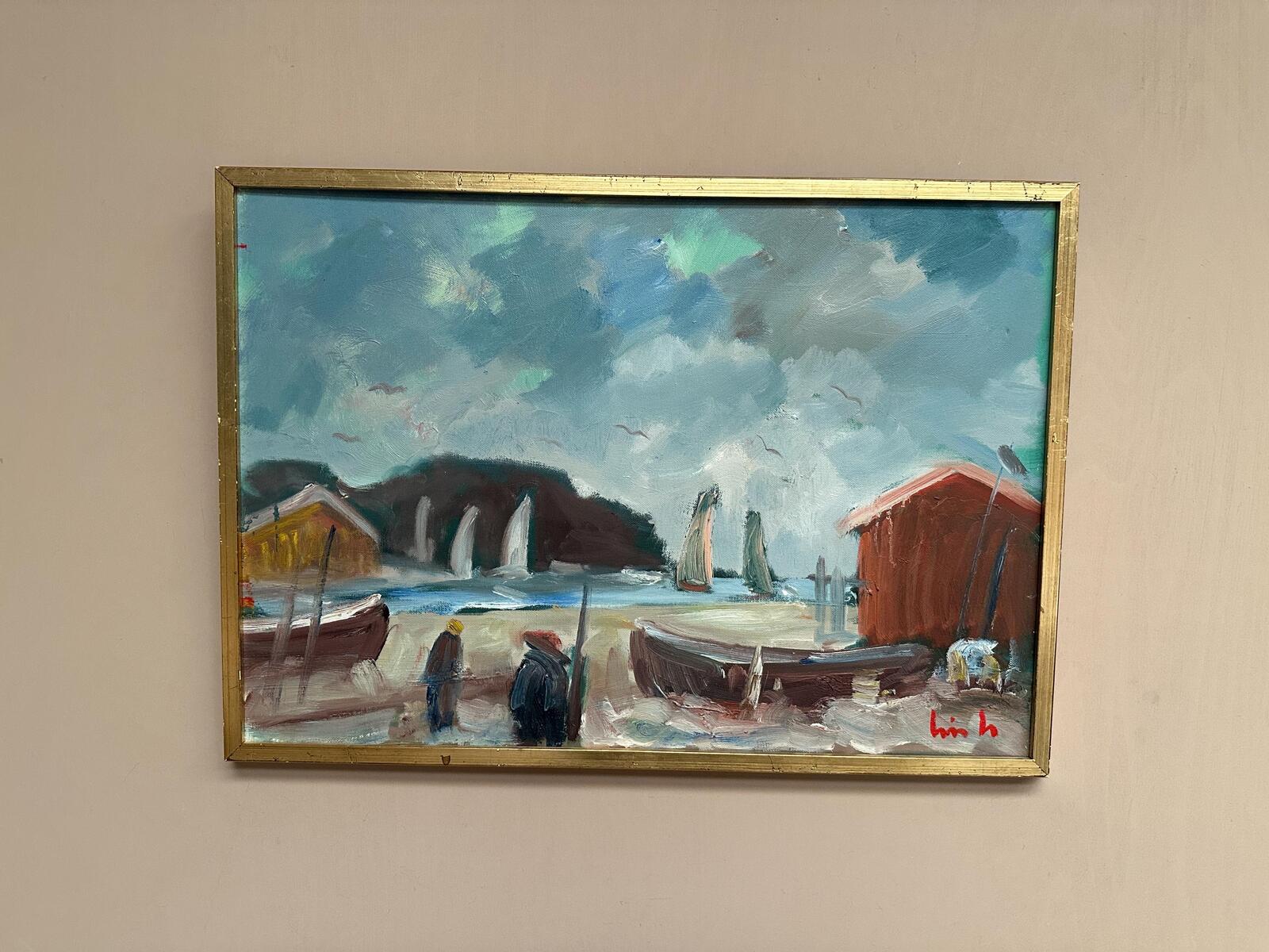 “Coastal Village” by Eric Lo