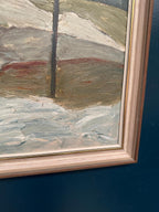 “Winter Landscape, Österlen” by E. O. Jonza