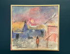 “Figure in Landscape” by Poul K. Jörgensen