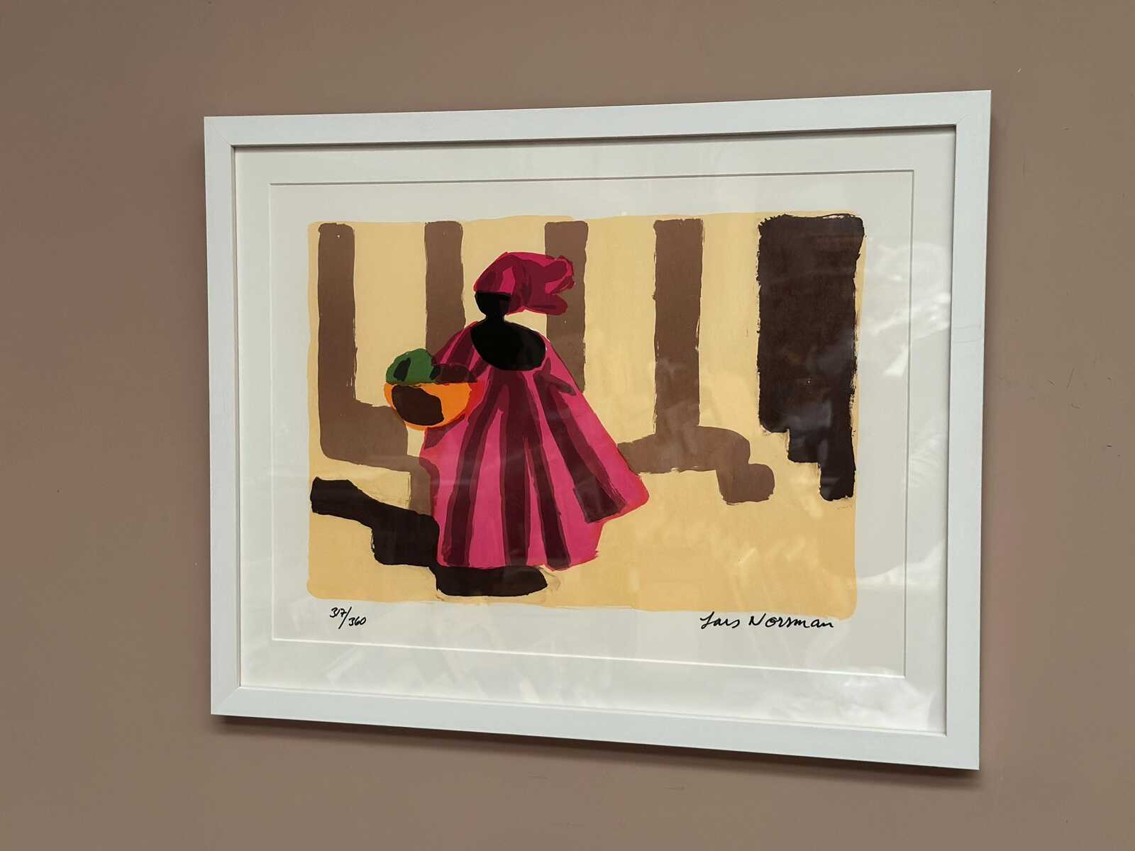 “ African Woman” by Lars Norrman – Numbered 317/360