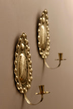 Mid-Century Brass Swedish Sconces