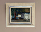 “Villagers in Courtyard” by Axel Hamborn