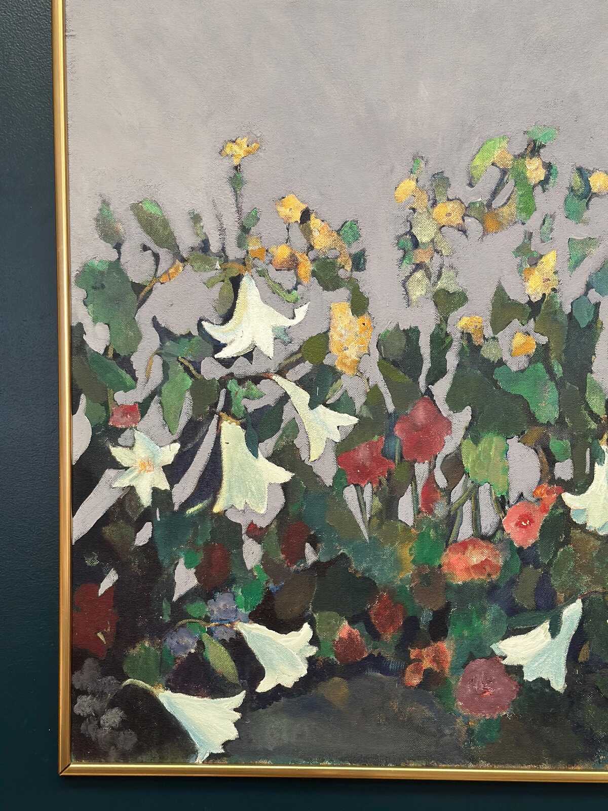 “Still Life (Flower Motif)” by L.S.