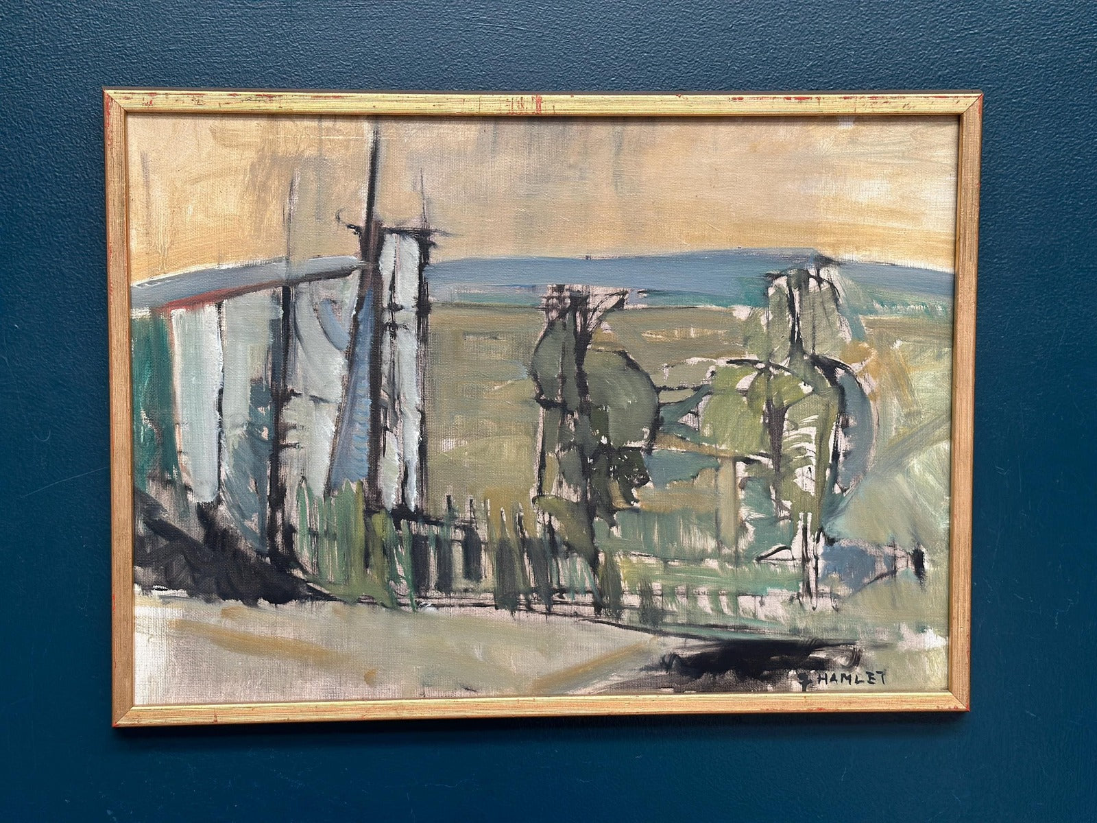 “Abstract Landscape” by S. Hamlet
