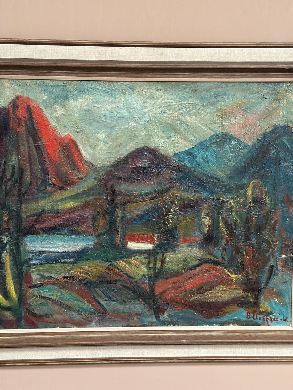 “Hut Between Hills” by B. Elvsfedt