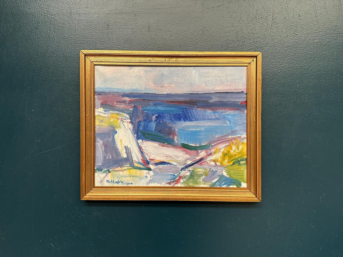 “Coastal Landscape” by Arthur Y. Nilsson