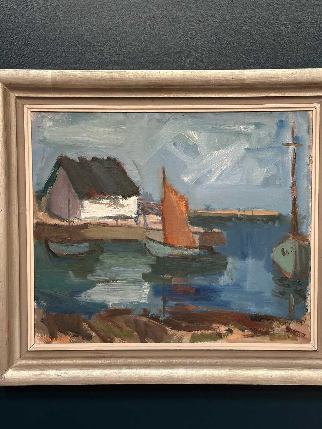 “Boat Harbour” by Gösta Ekdahl