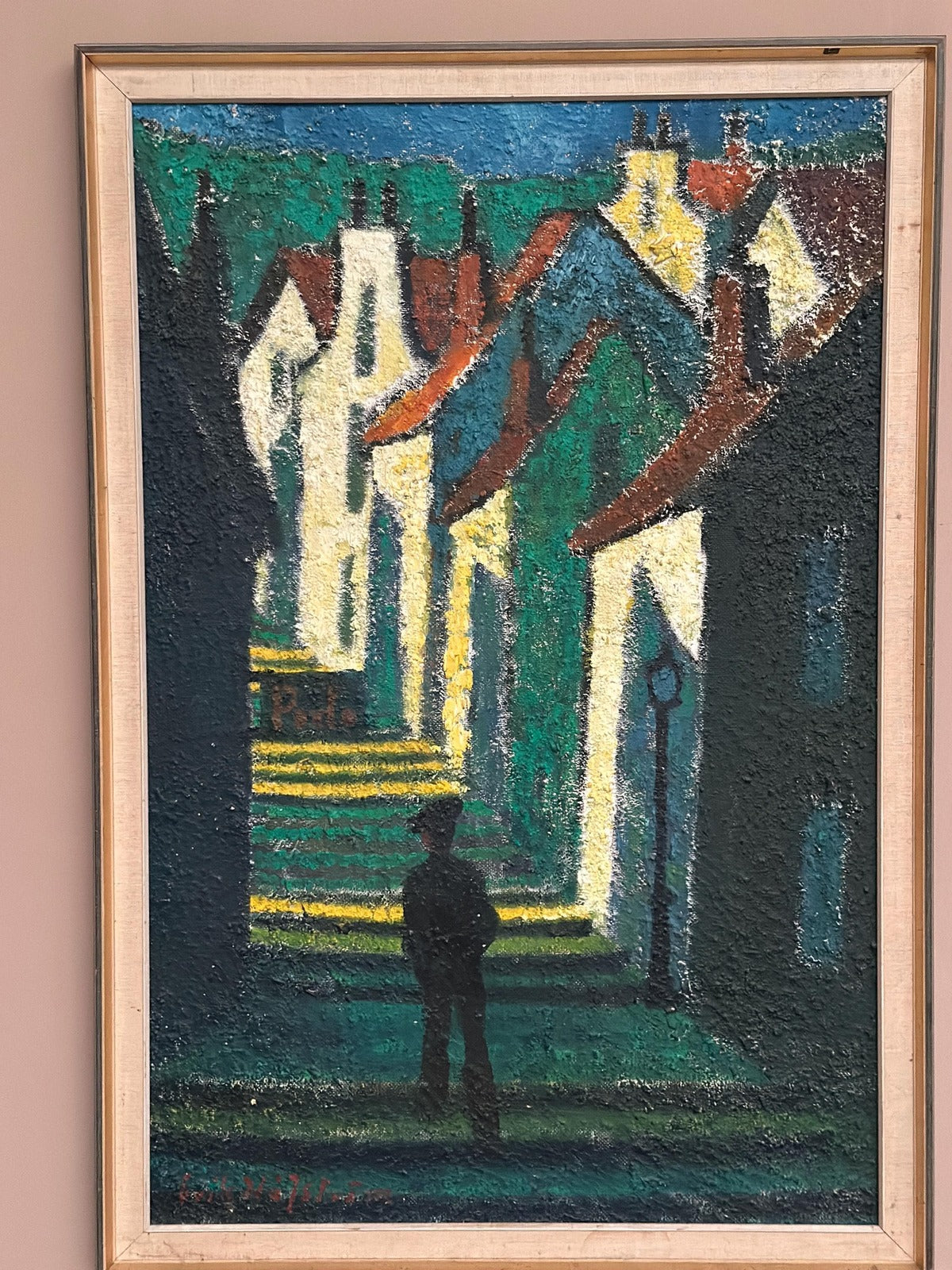 “Promenad mellan hus” by Erik Håfström