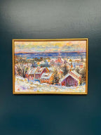 “Snow‑Covered Coastline” by Alex Hansen