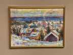 “Snow‑Covered Coastline” by Alex Hansen