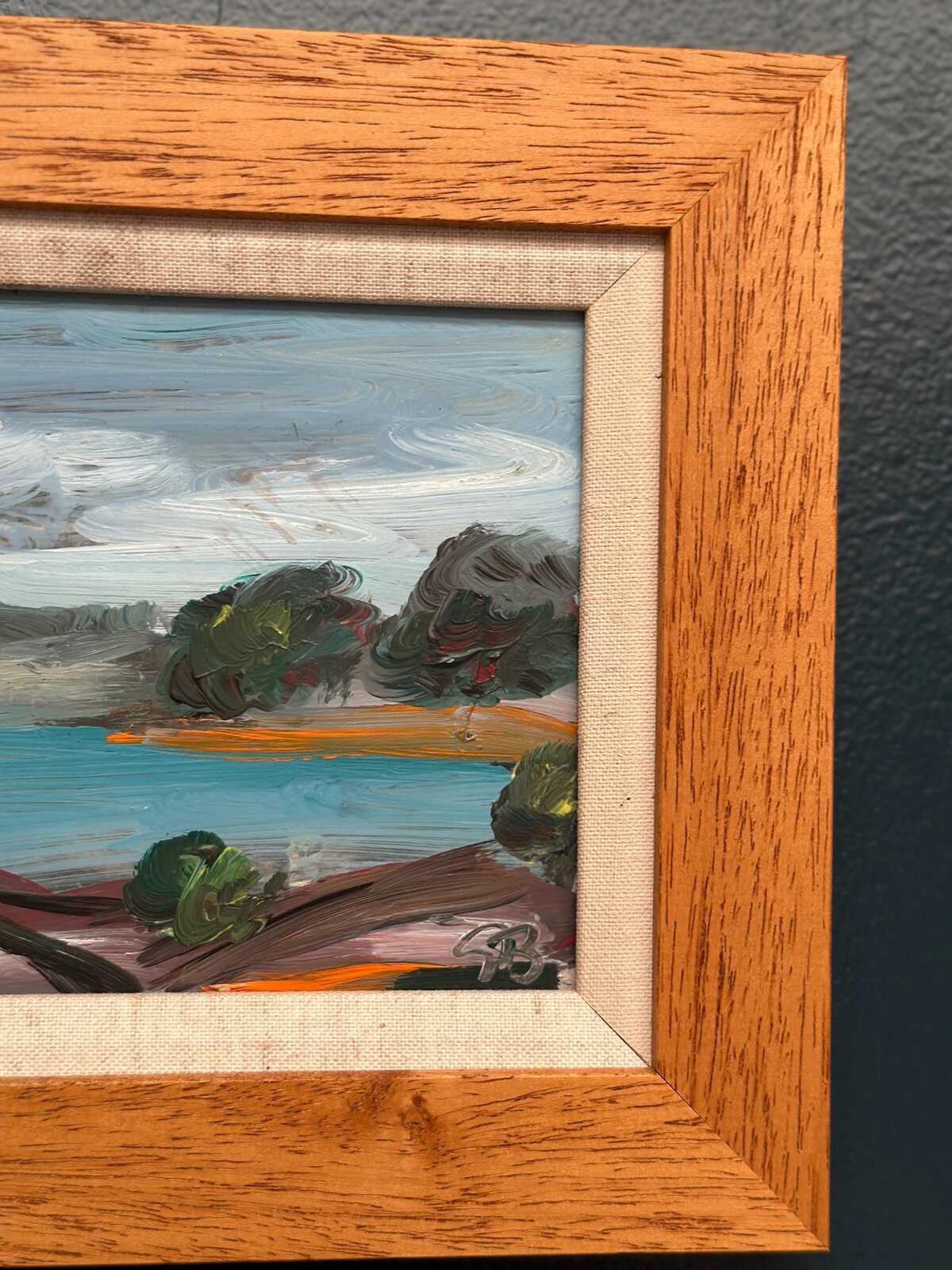 “Coastal Landscape” by Göran Brunius
