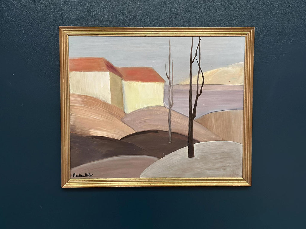 “Houses with Red Roofs” by Martina Möller
