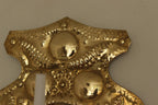 Baroque Style Mid-Century Brass Swedish Sconces